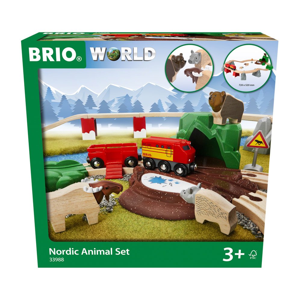 Brio World 33988 Zvierací vlak